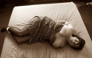 blackfoxbound pleased to share with you a free xxx photo gallery with hot chick in tied porn